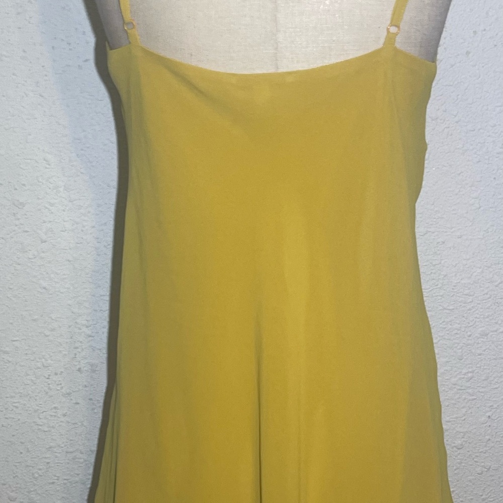 Cabi gold rush ochre bow tie front cami blouse size medium - Picture 4 of 9